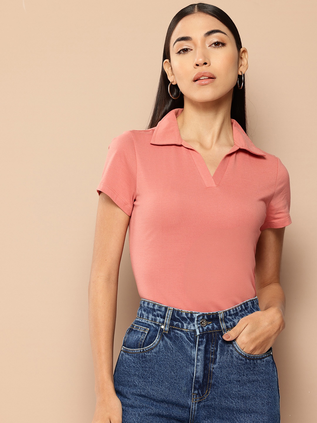 

Chemistry Pure Cotton T-shirt, Peach