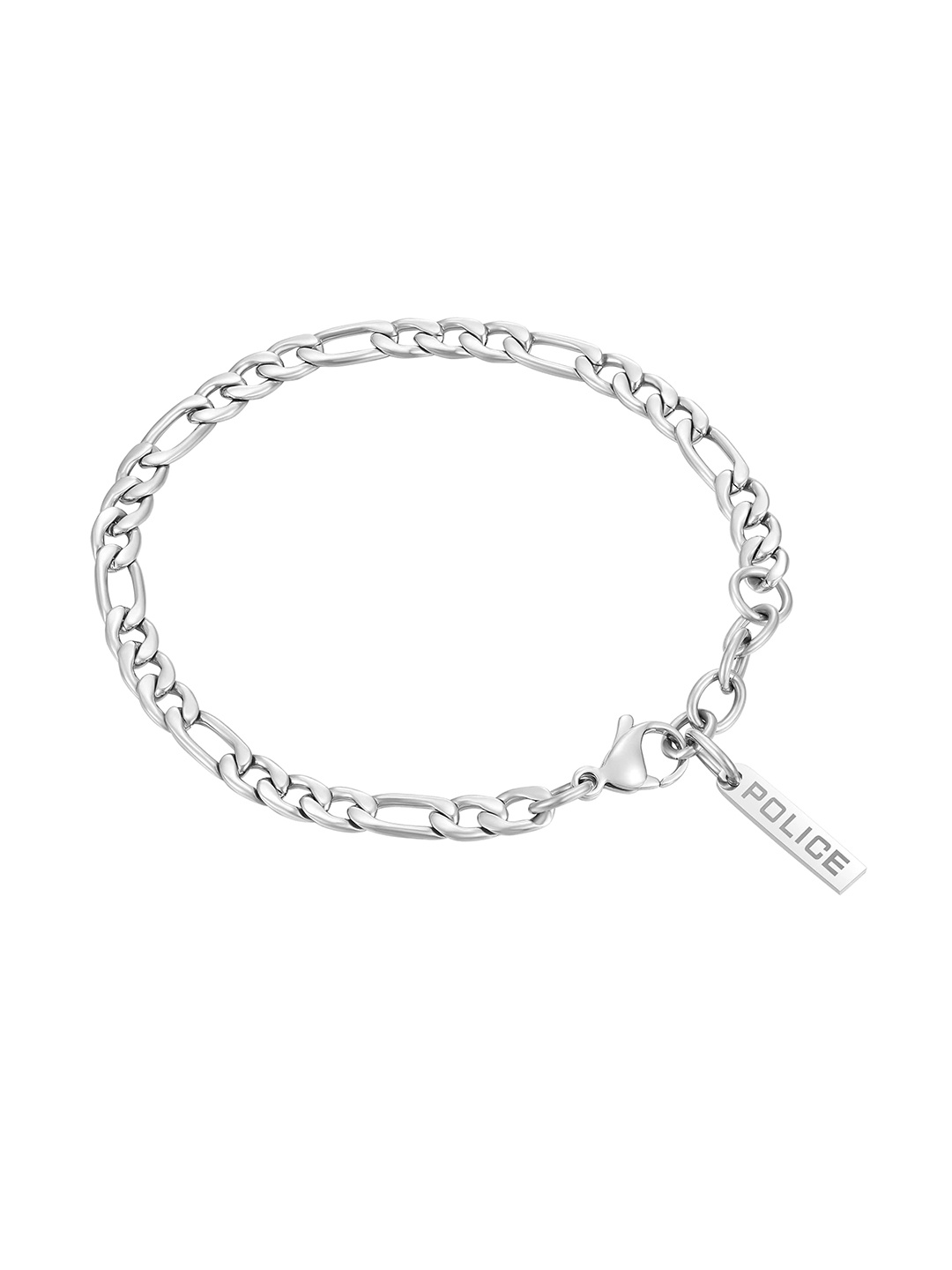 

Police Men Link Bracelet, Silver