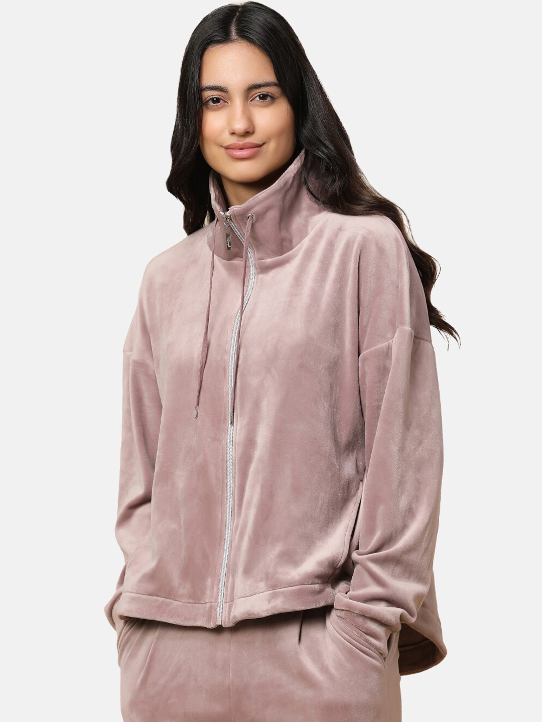 

Triumph Cozy Comfort Zip Lounge Tshirts, Pink