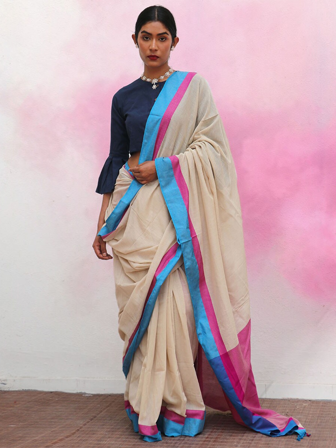 

Chidiyaa Saree, Beige