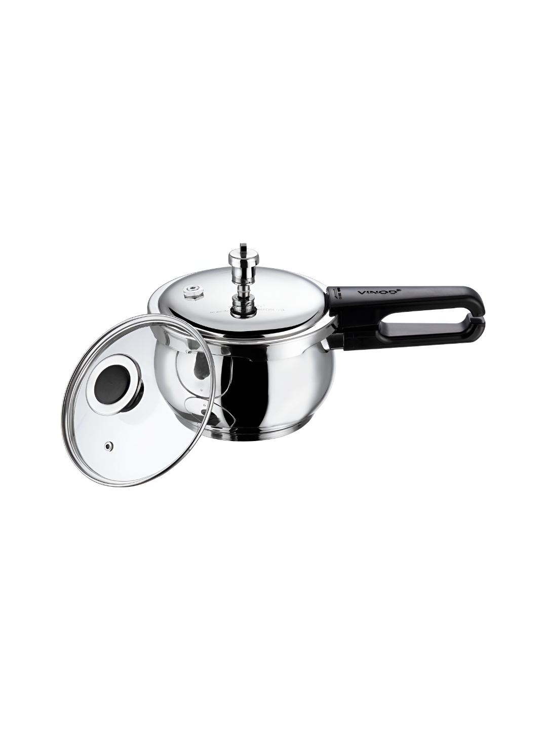 

Vinod Silver-Toned Stainless Steel Induction Base Splendid Plus Pressure Cooker 2.5 l