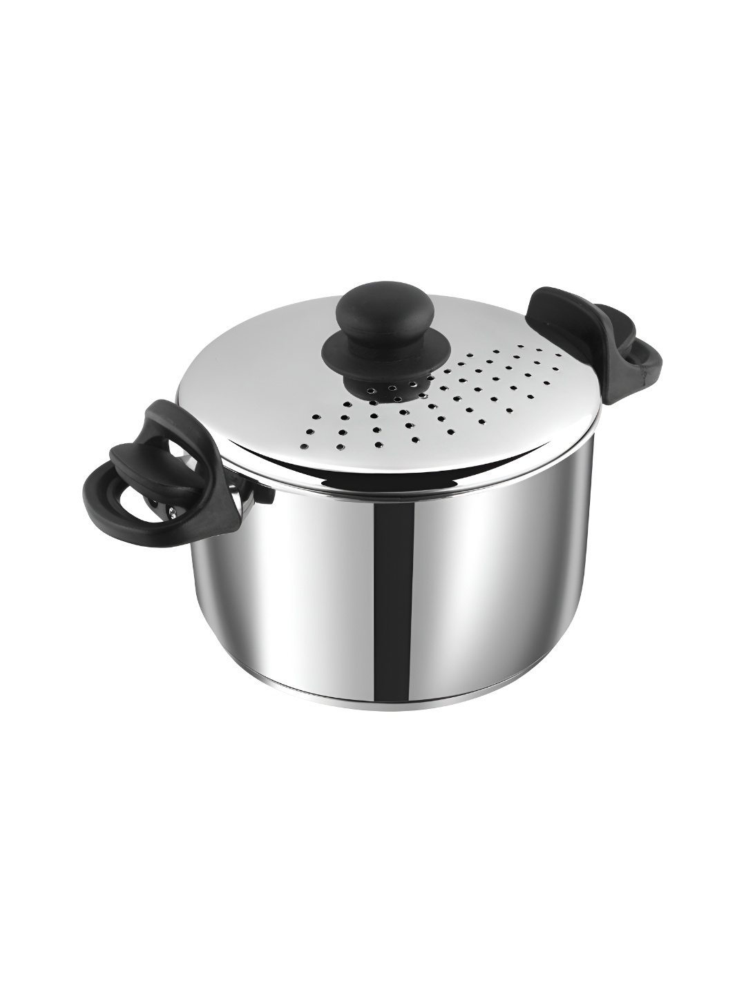 

Vinod Silver-Toned Stainless Steel Dishwasher Safe Steamer