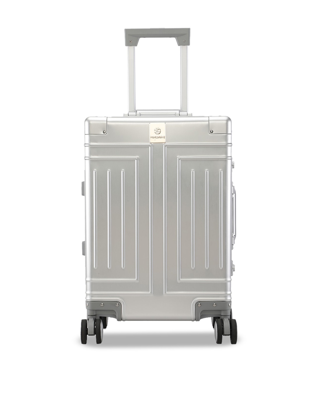 

PERQUISITE ALUMINIUM Trolley Range Silver Hard 20" Cabin Luggage