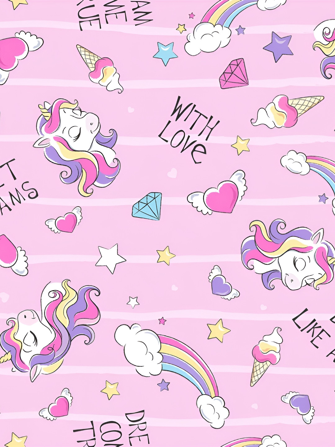 

Xivir Pink & White Cartoon Characters Printed Self-Adhesive Stickers