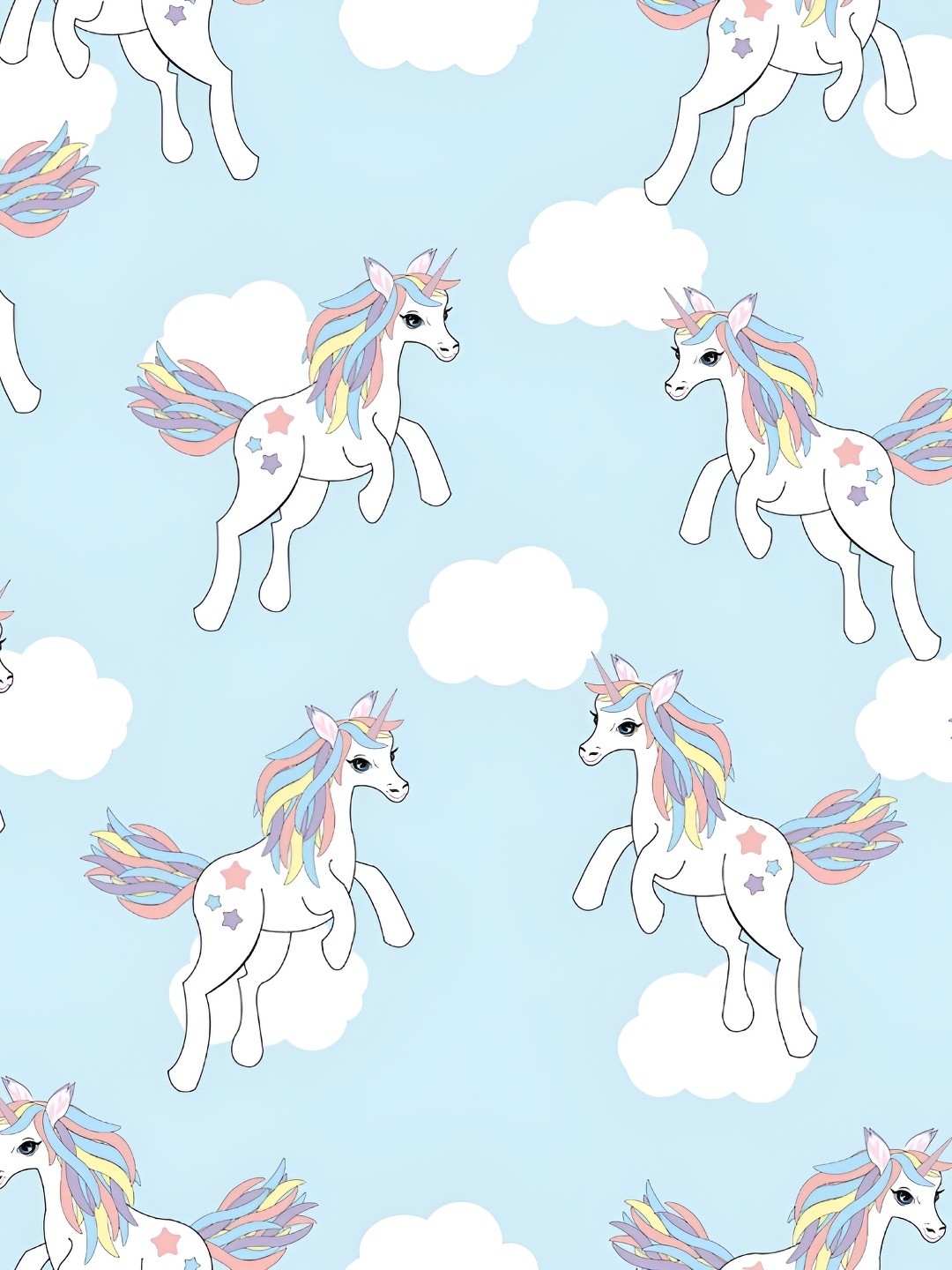 

Xivir Blue Self-Adhesive Removable Wallpaper