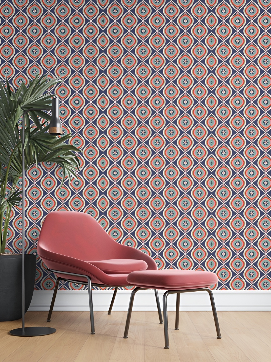 

Xivir Blue & Pink Printed Self-Adhesive Stickers