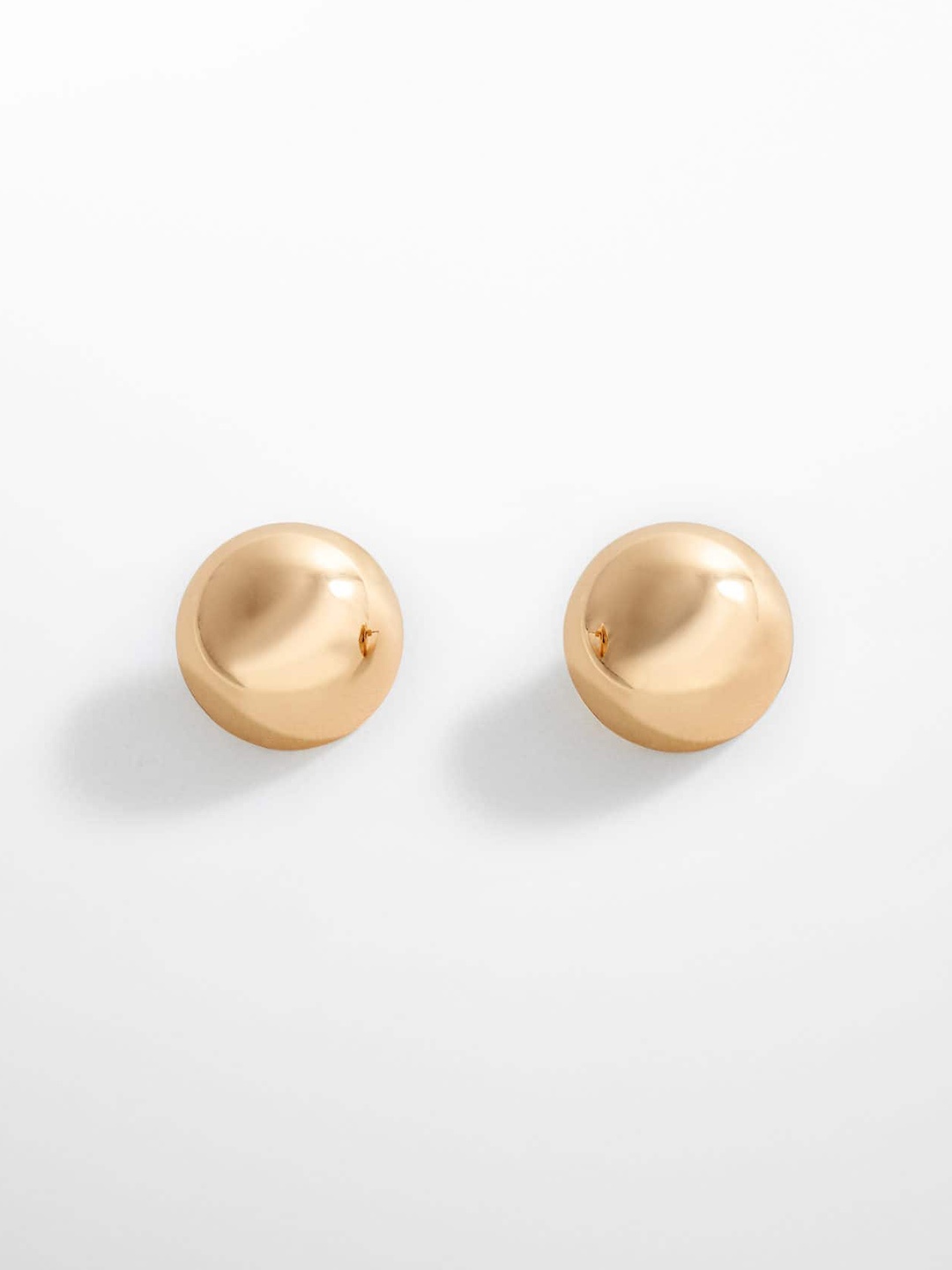 

MANGO Circular Studs Earrings, Gold