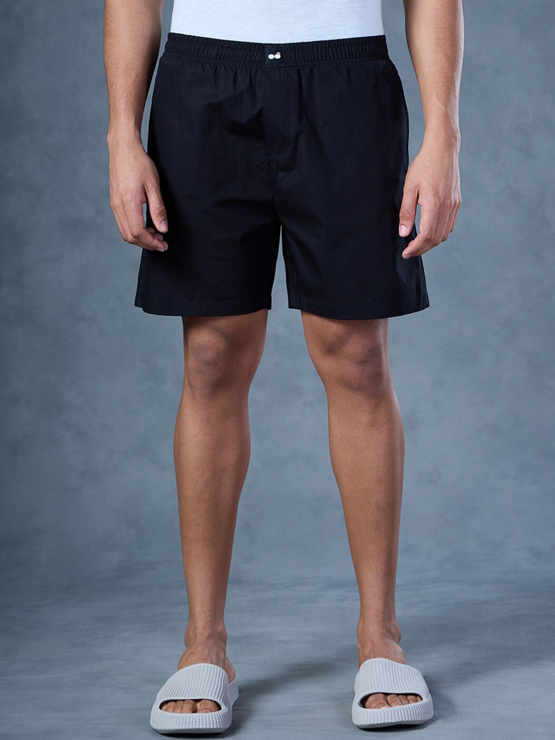 

Bewakoof Mid-Rise Boxer 628774, Black