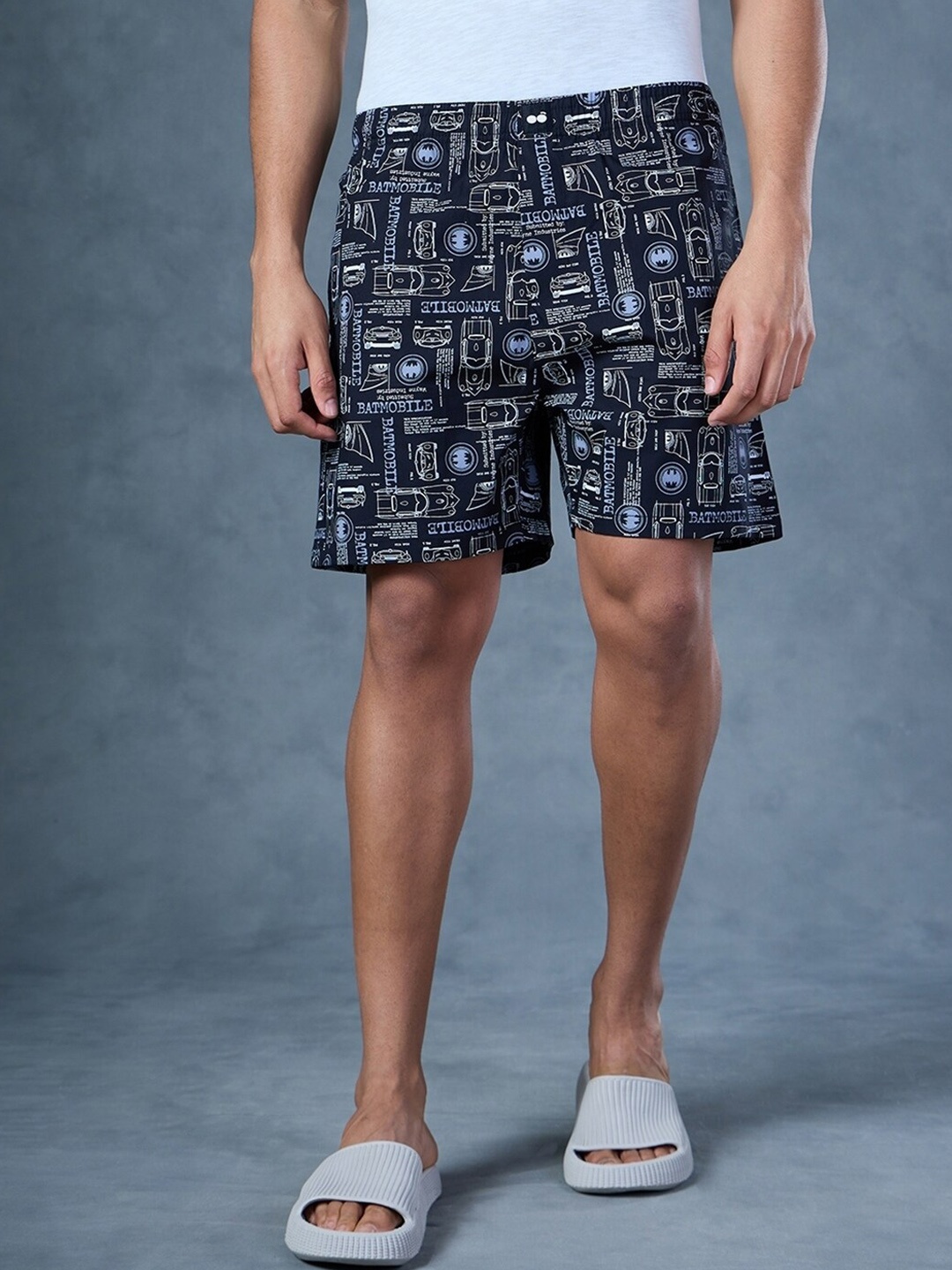 

Bewakoof All Over Printed Boxer 628775, Black