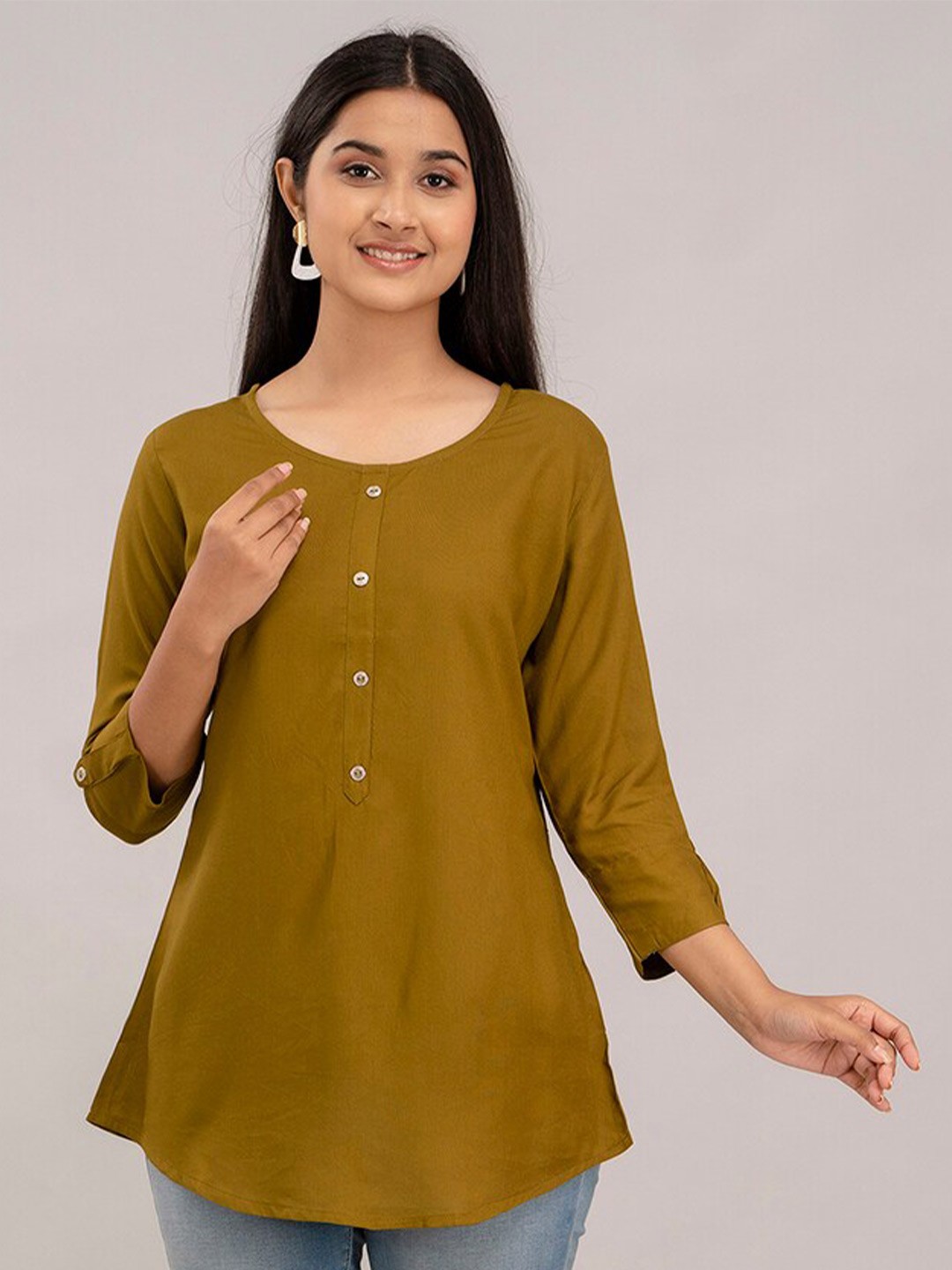 

FERANOID Kurti, Olive