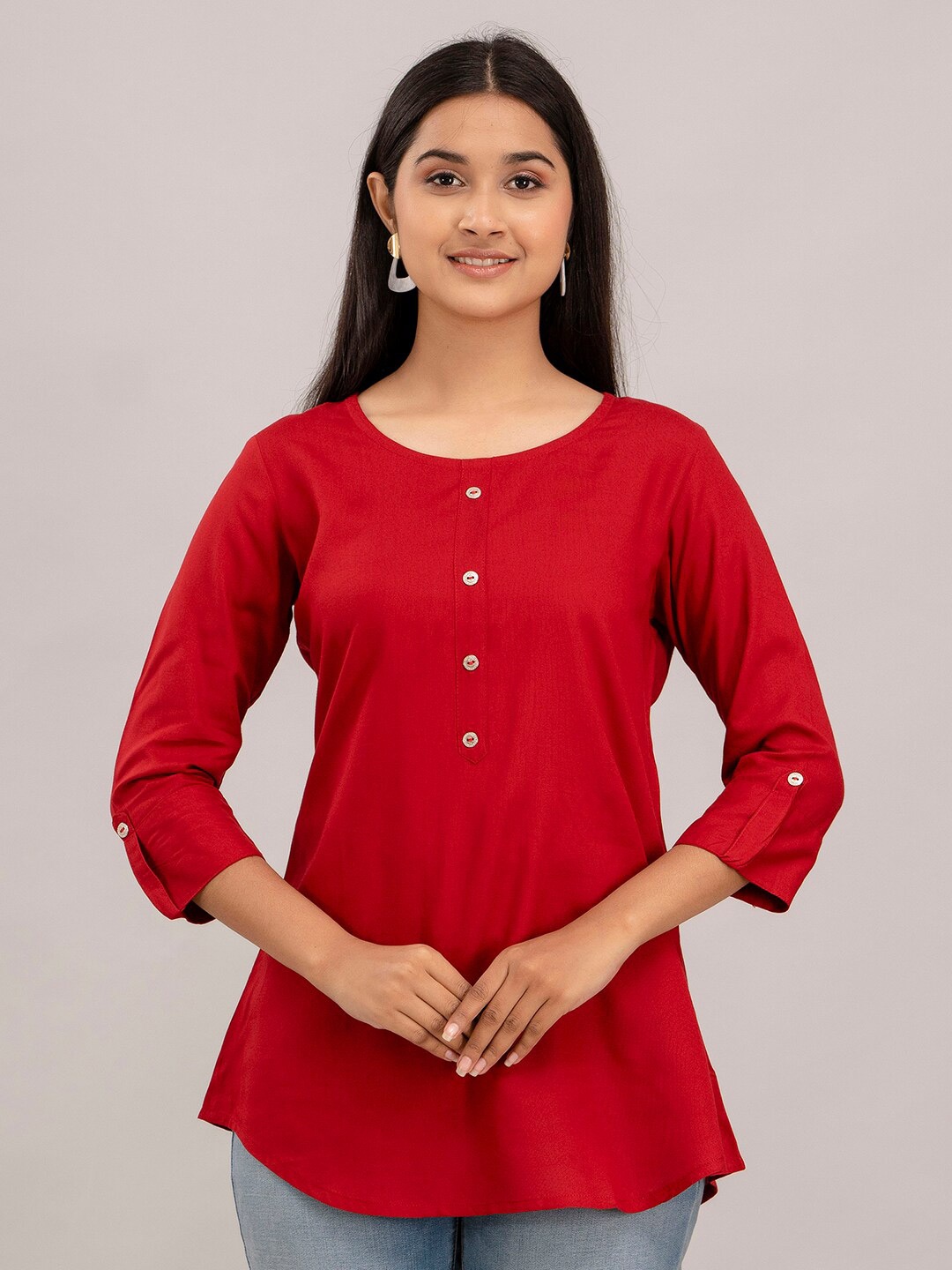 

FERANOID Kurti, Red