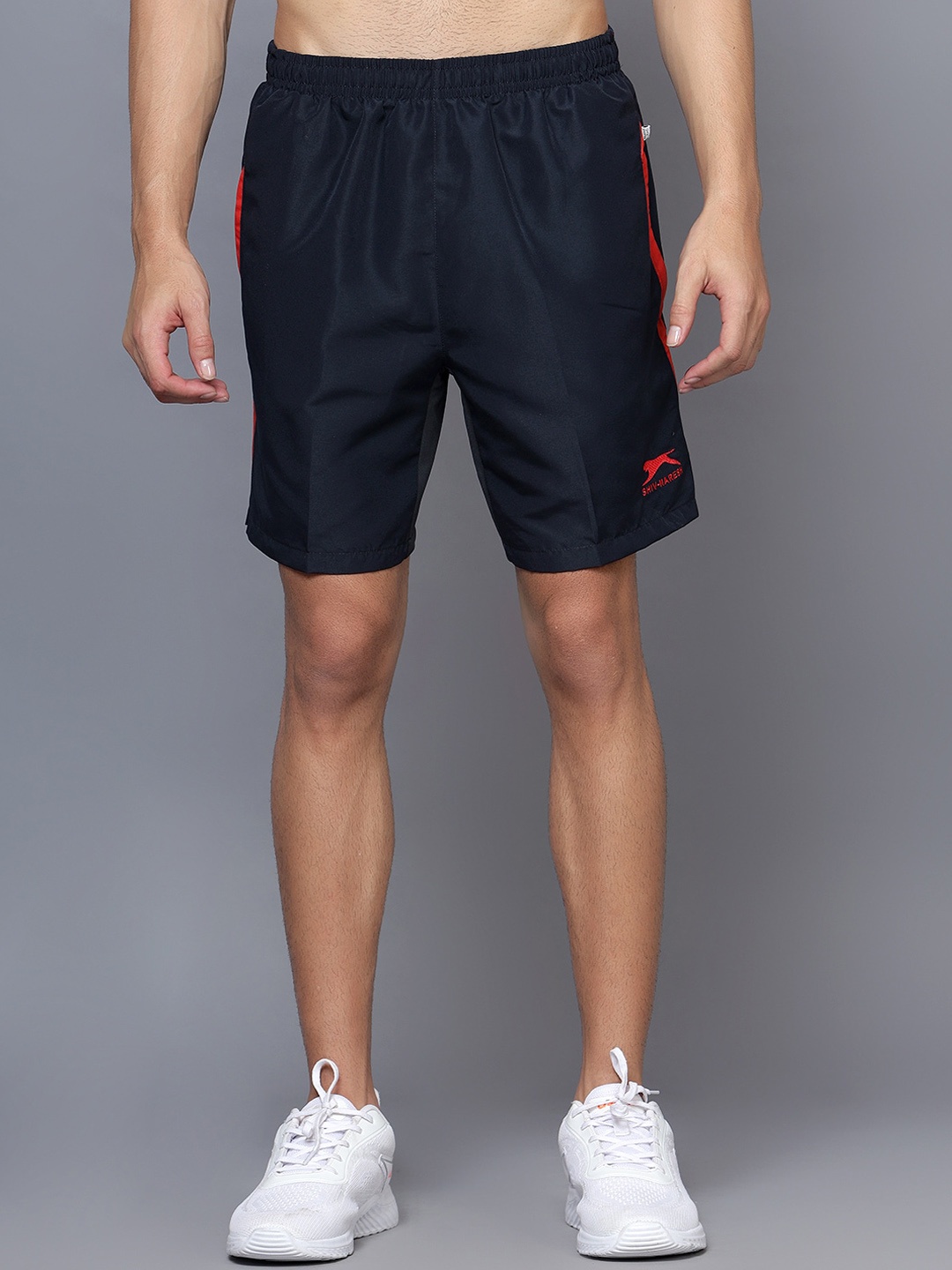 

Shiv Naresh Men Sports Shorts, Navy blue