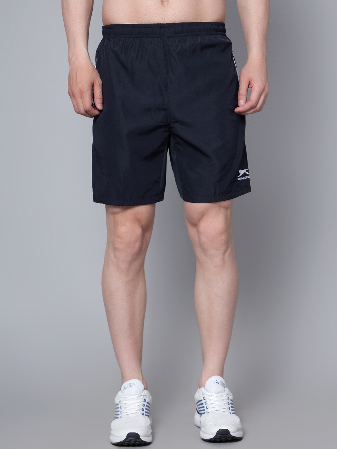 

Shiv Naresh Men Sports Shorts, Navy blue
