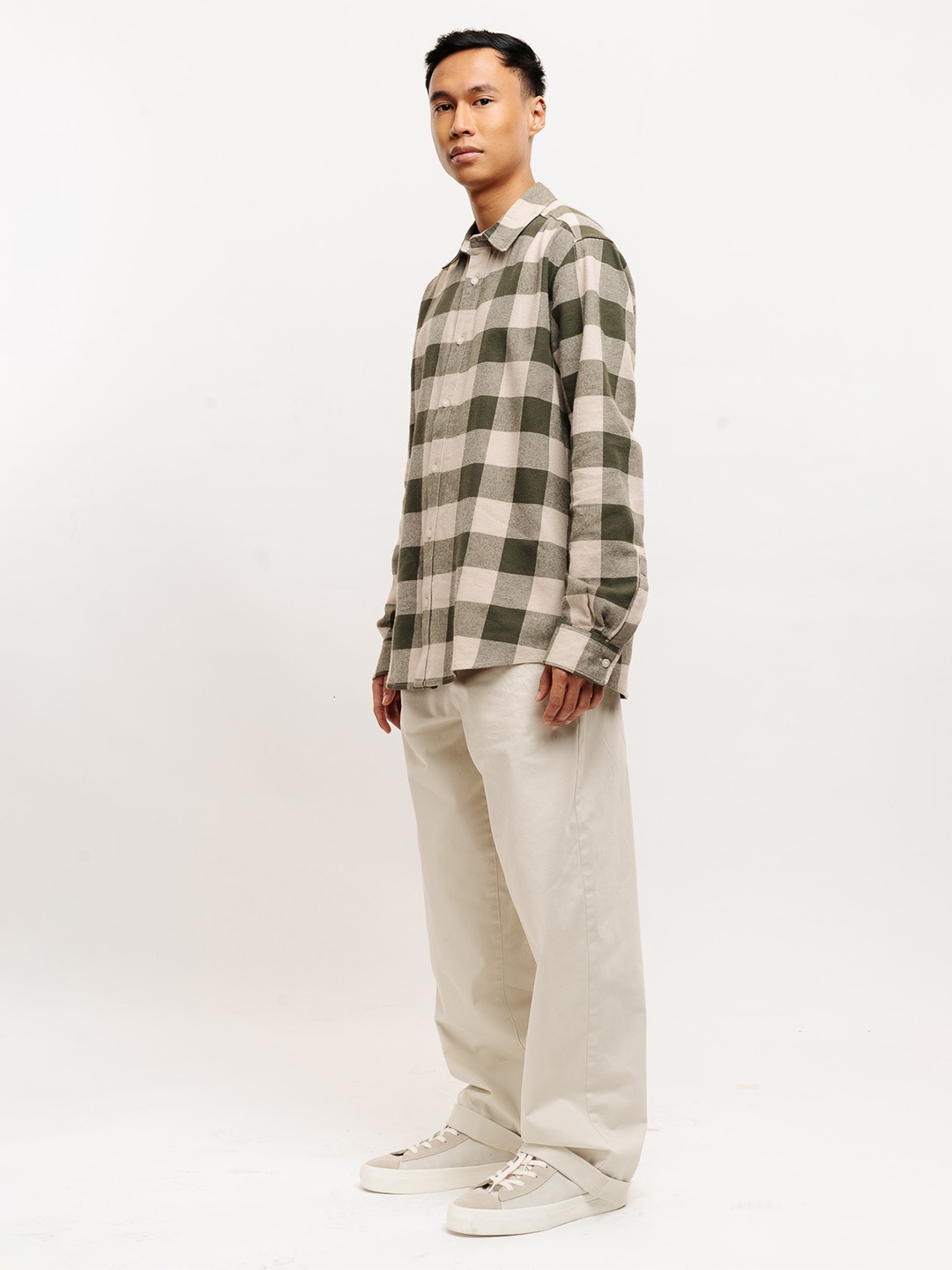 

FREAKINS Men Buffalo Checks Opaque Checked Casual Shirt, Multi