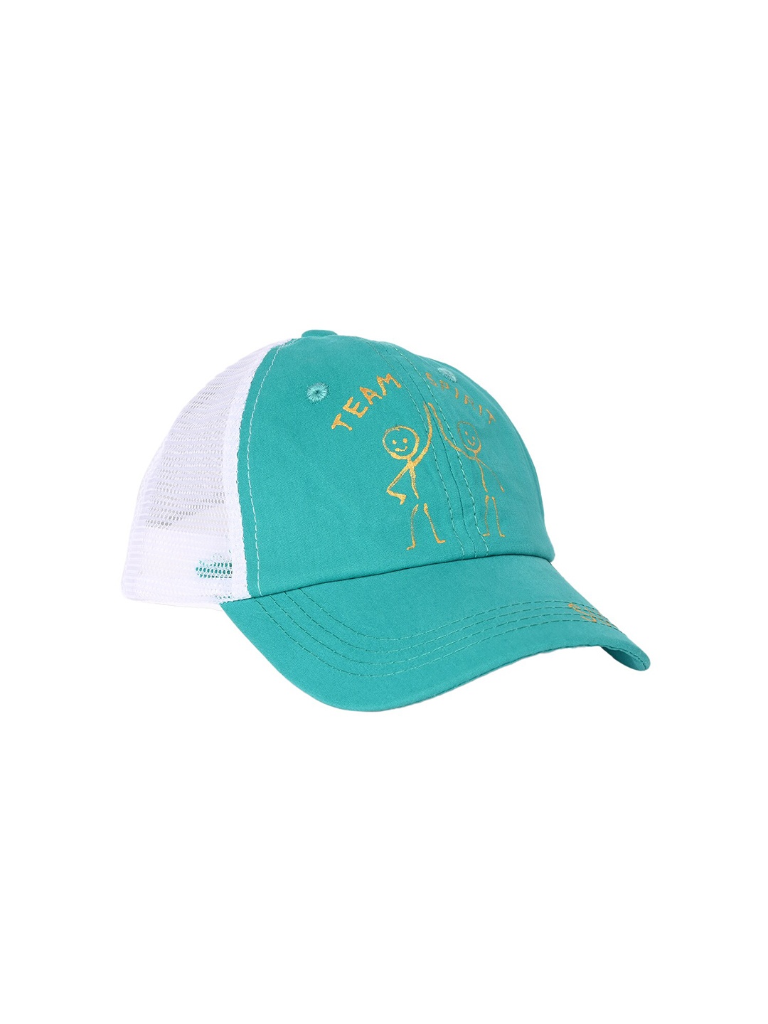 

KID-O-WORLD Girls Printed Baseball Cap, Green