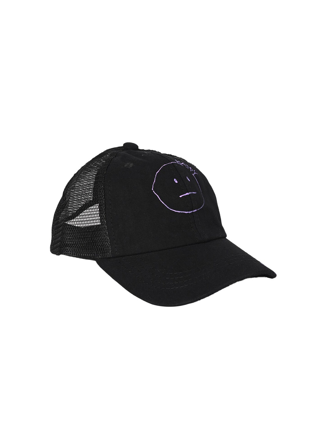 

KID-O-WORLD Unisex Kids Printed Baseball Cap, Black