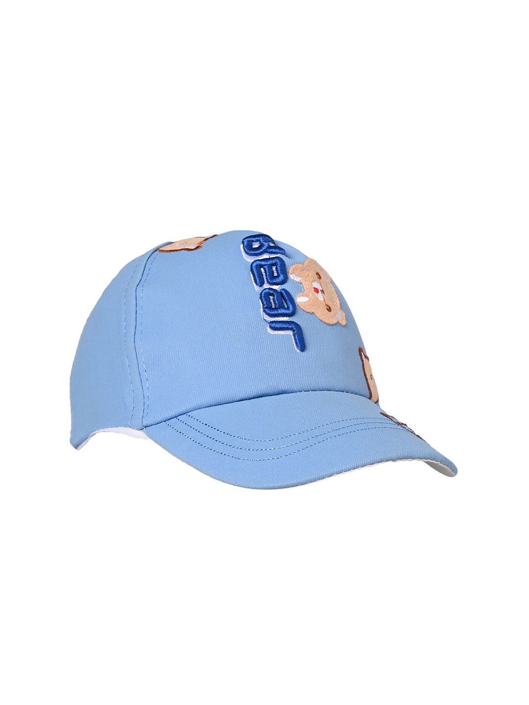 

KID-O-WORLD Unisex Kids Printed Baseball Cap, Blue