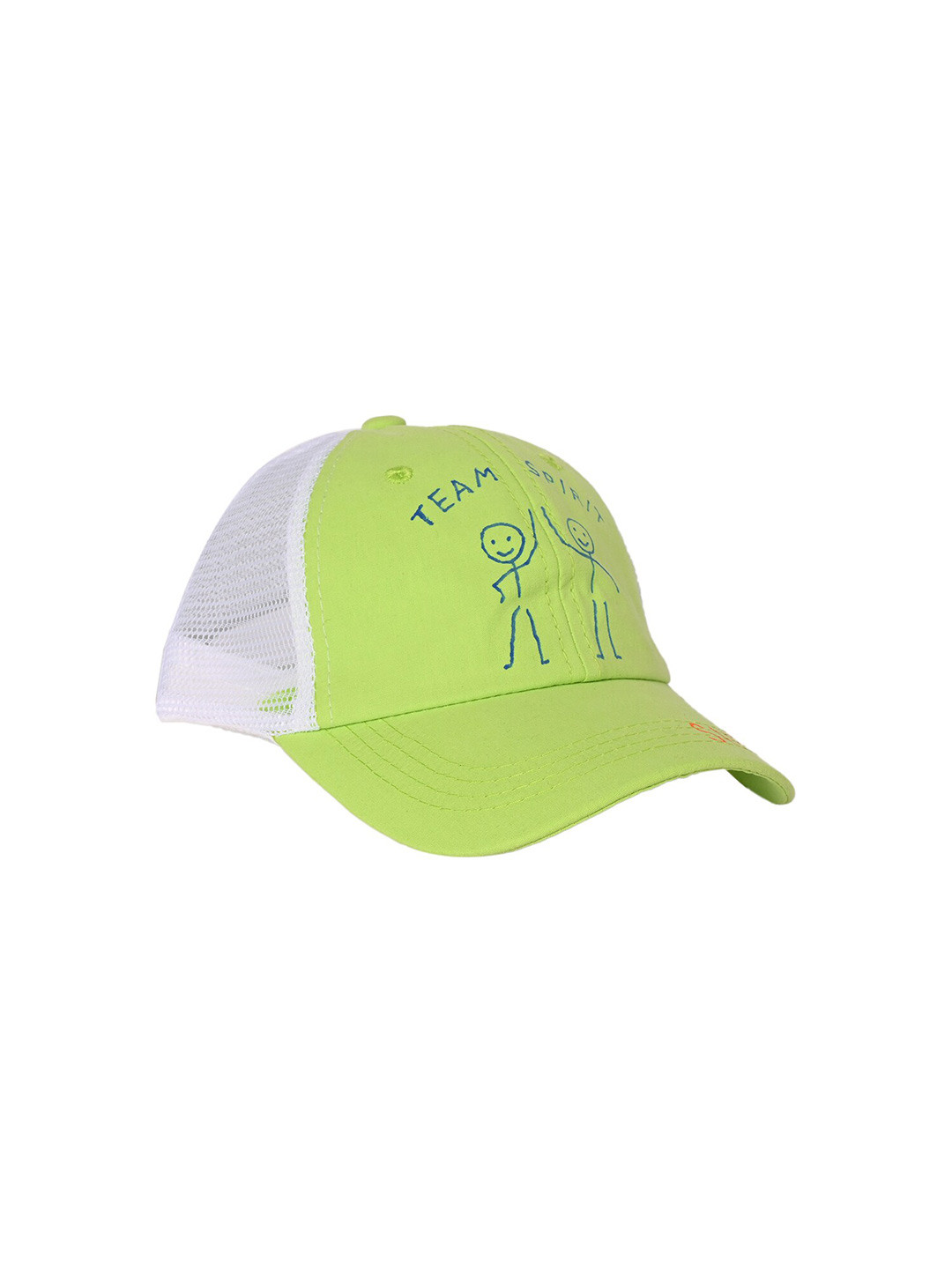 

KID-O-WORLD Girls Printed Baseball Cap, Green