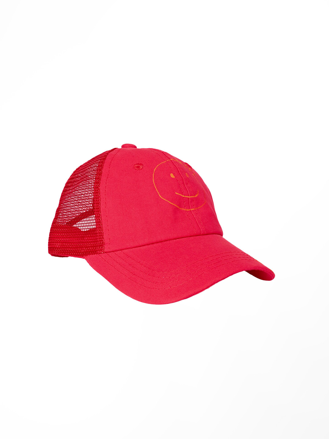 

KID-O-WORLD Unisex Kids Printed Baseball Cap, Red