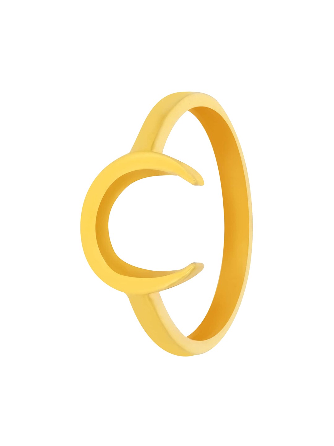 

BHIMA 22K Hallmark 916 Purity Yellow Gold U Design Ring