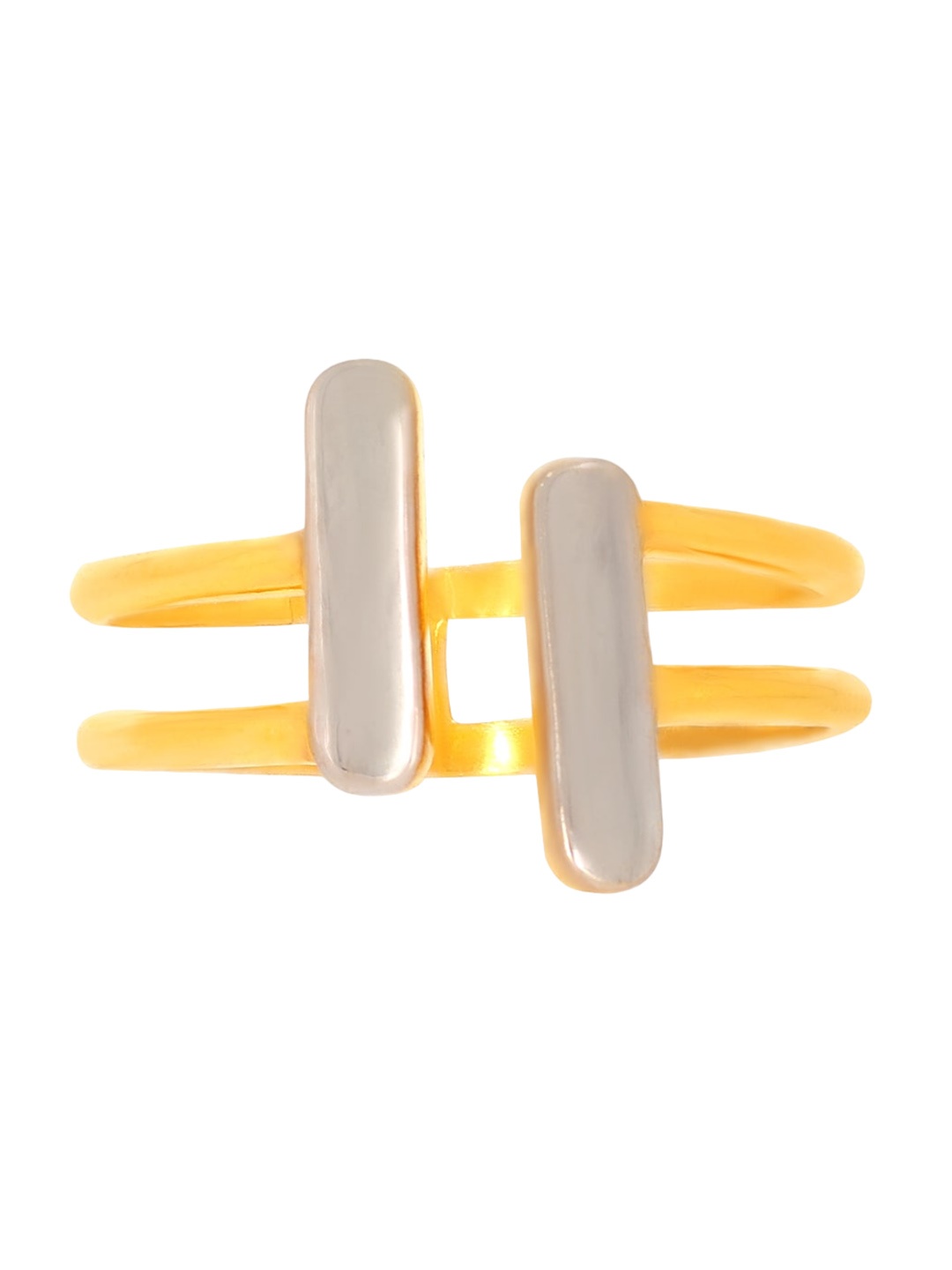 

BHIMA 22K Hallmark 916 Purity Yellow Gold Stoned Ring Stud