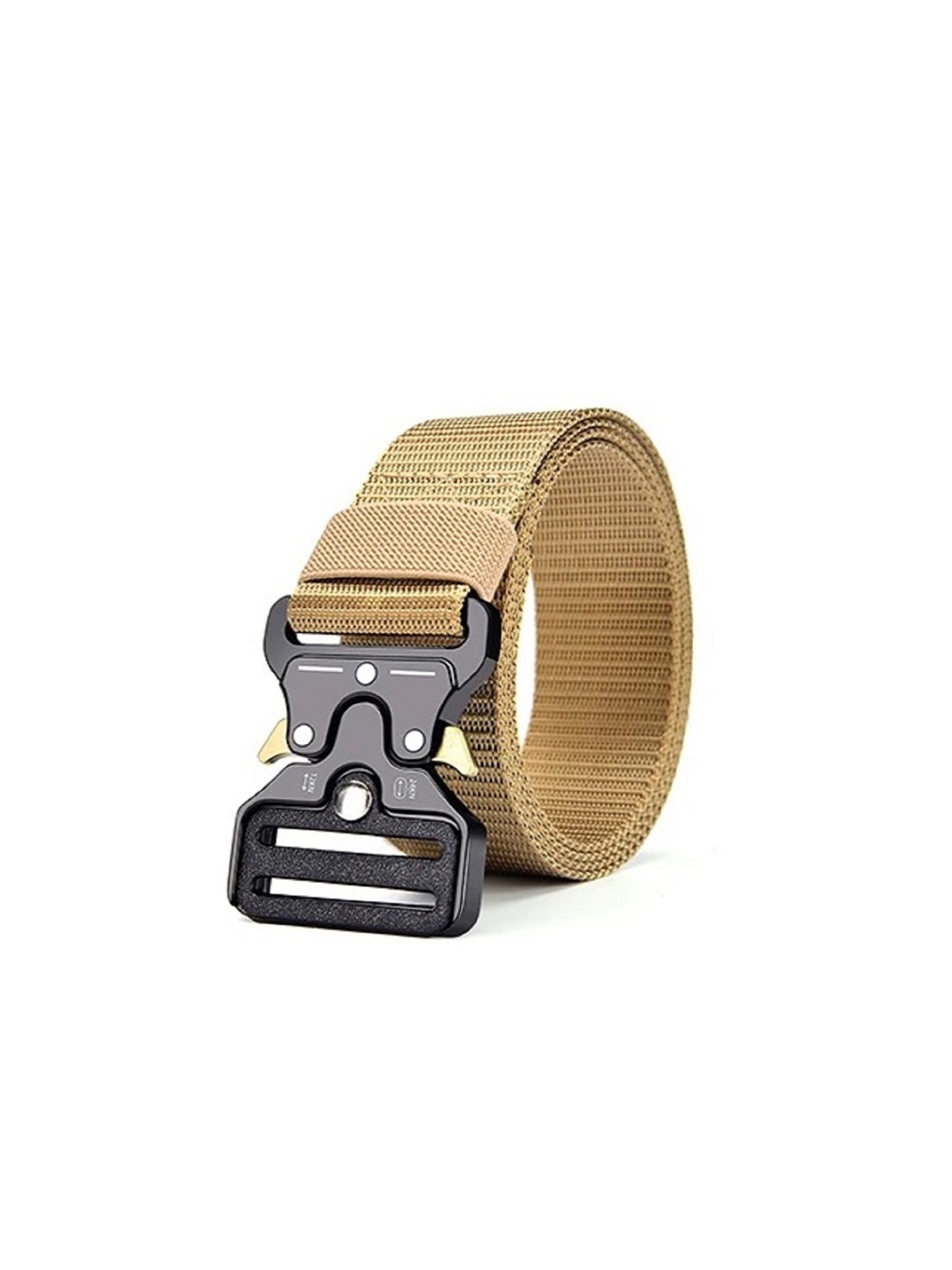 

Zacharias Men Textured Belt, Beige