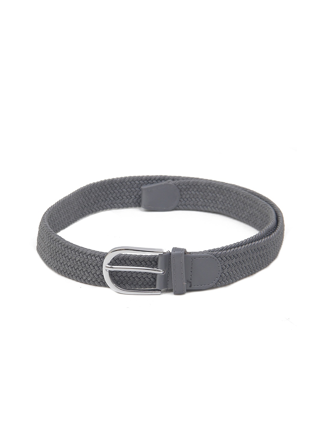 

Calvadoss Women Braided Belt, Grey