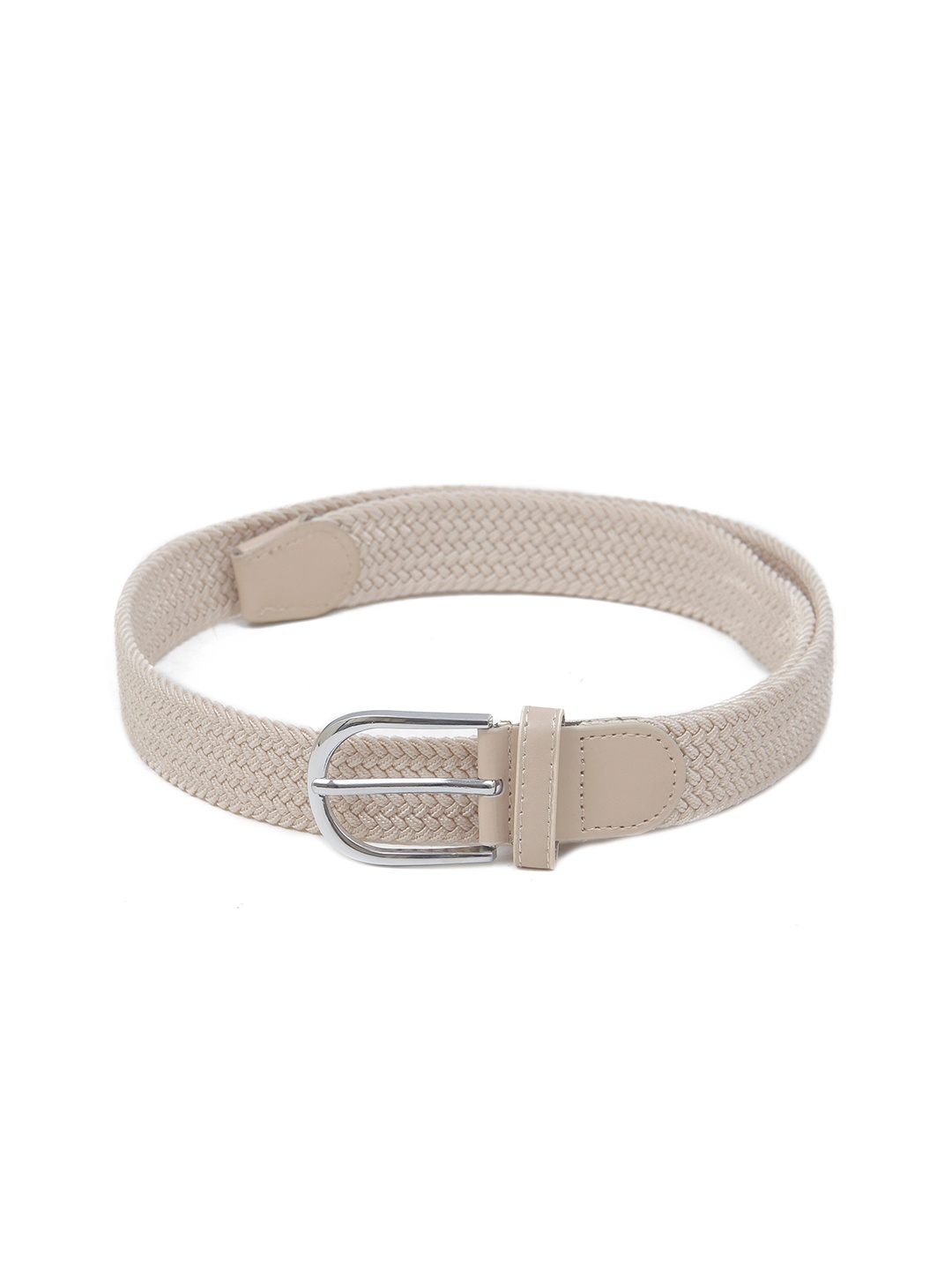 

Calvadoss Girls Braided Belt, Beige