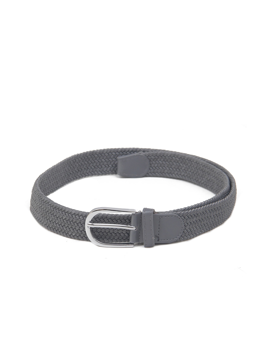 

Calvadoss Girls Braided Belt, Grey