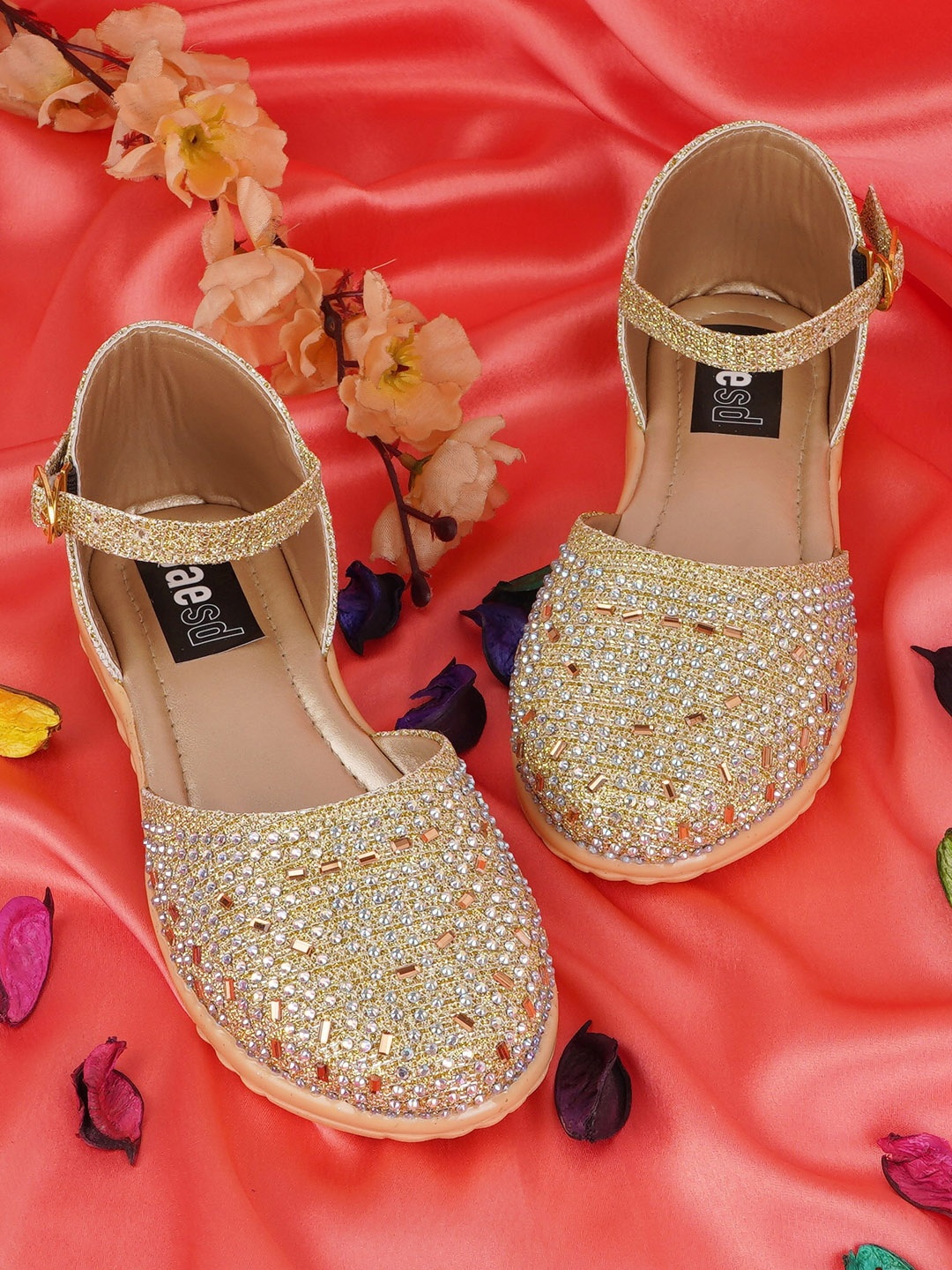 

BAESD Girls Party Ballerinas Flats, Yellow
