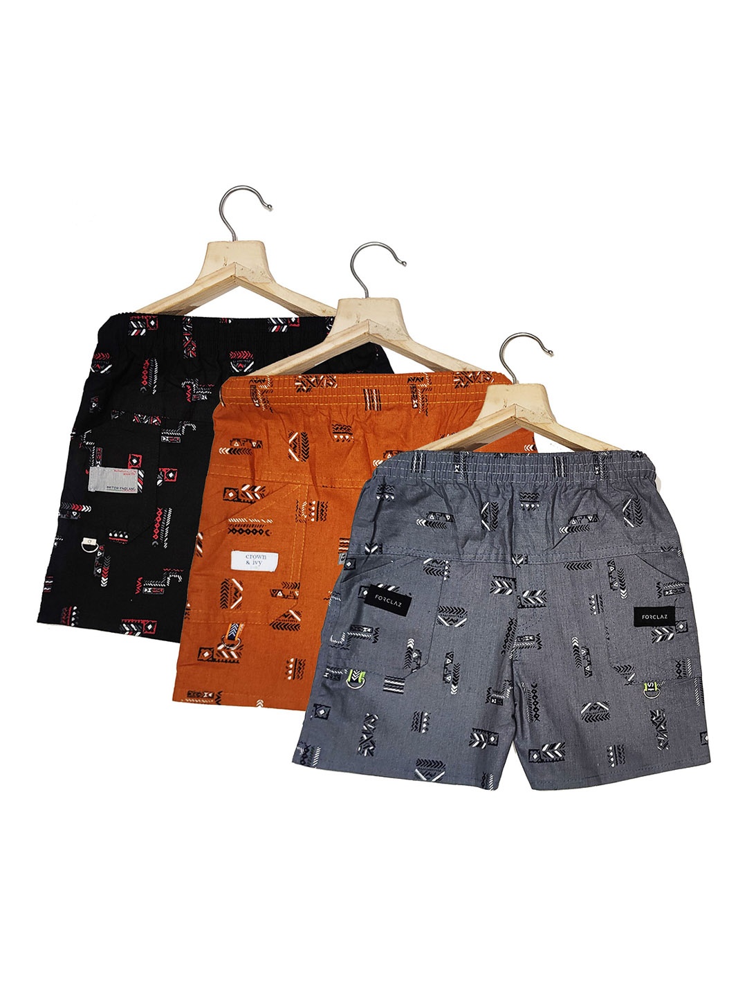 

BAESD Unisex Kids Printed Shorts, Multi
