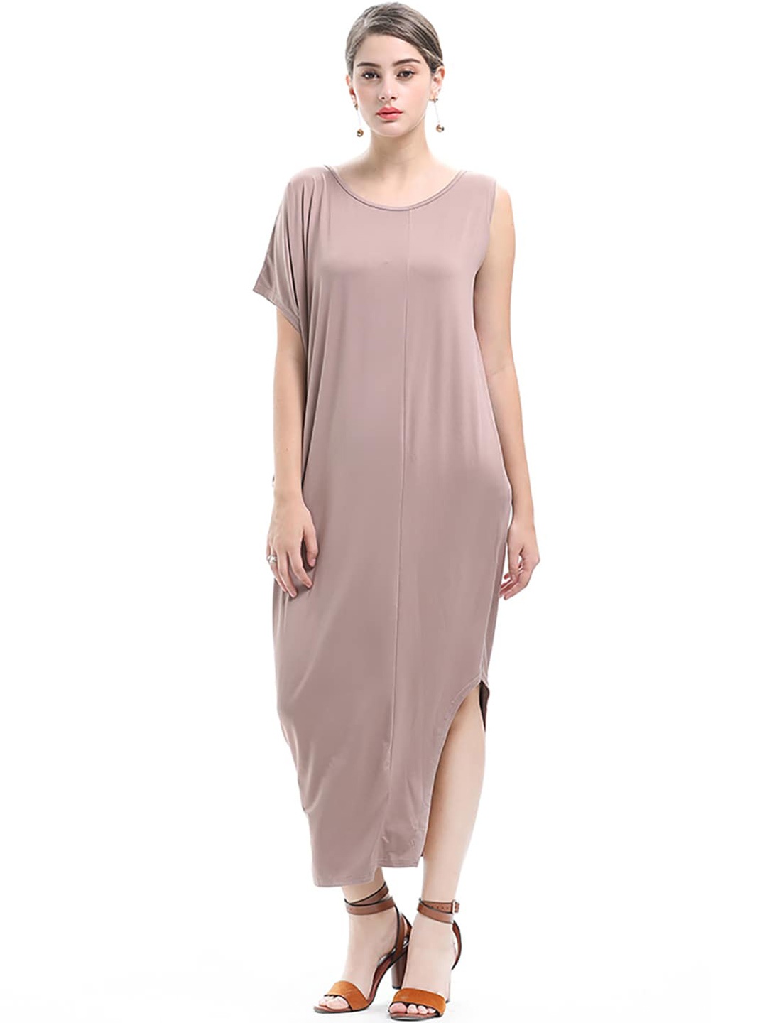 

JC Mode Kaftan Maxi Dress, Khaki