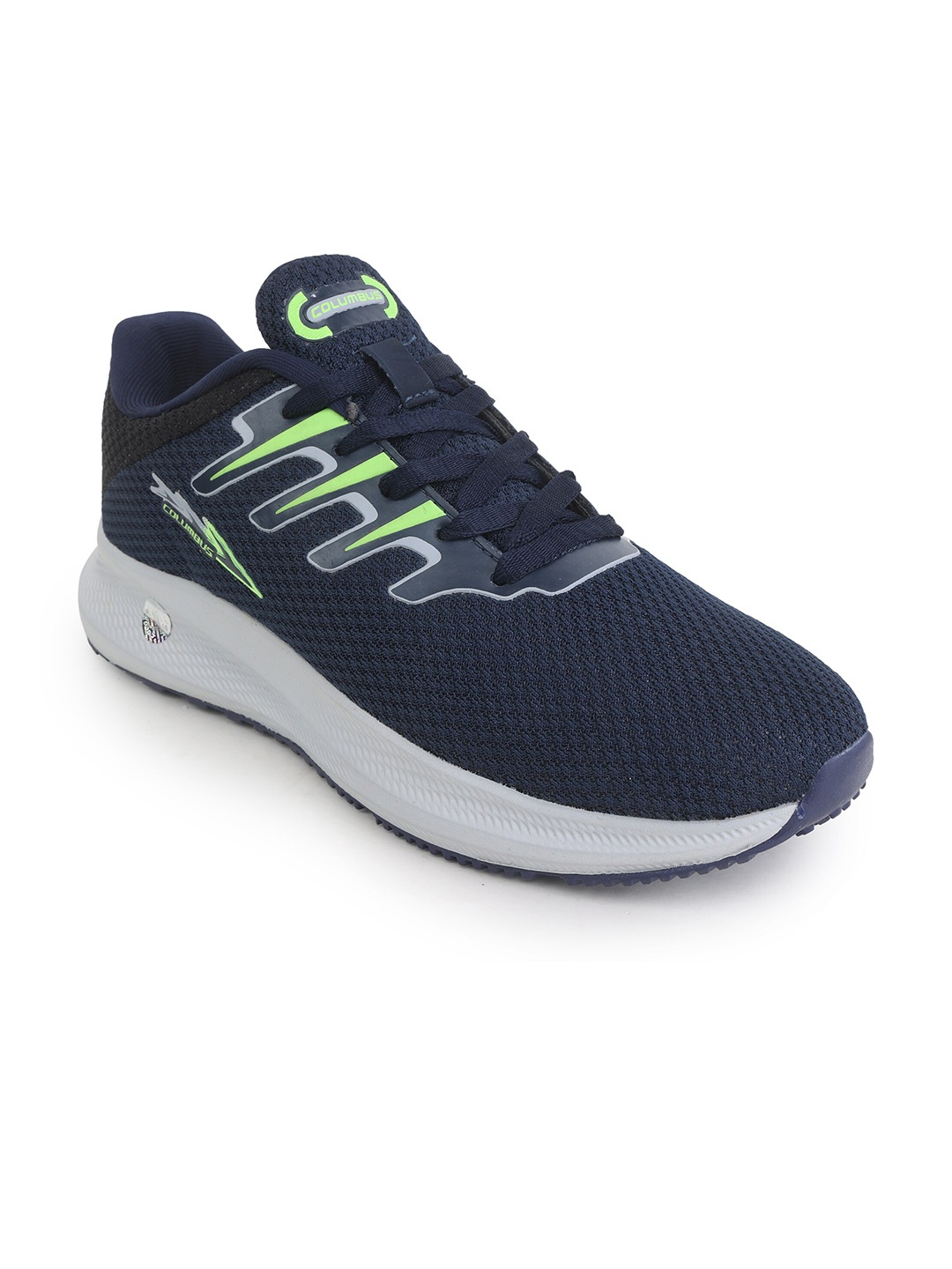 

Columbus Men Mesh Running Shoes, Navy blue