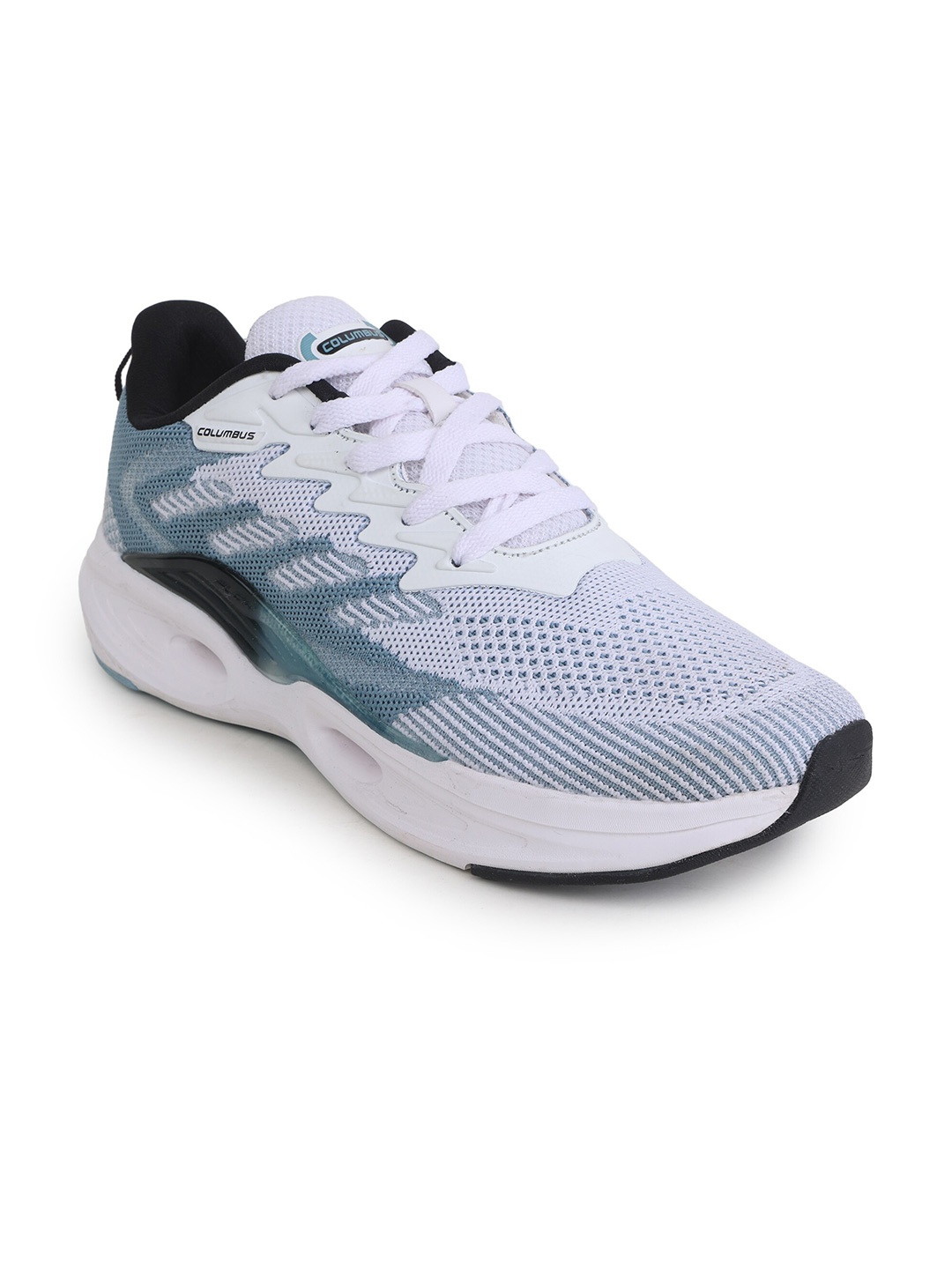 

Columbus Men Mesh Running Shoes, White