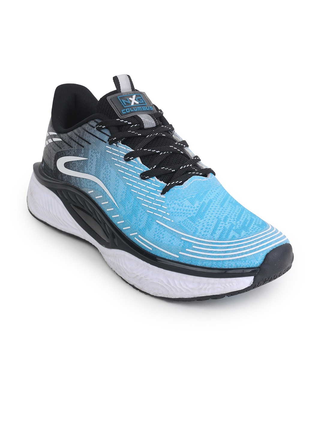 

Columbus Men Mesh Running Shoes, Black