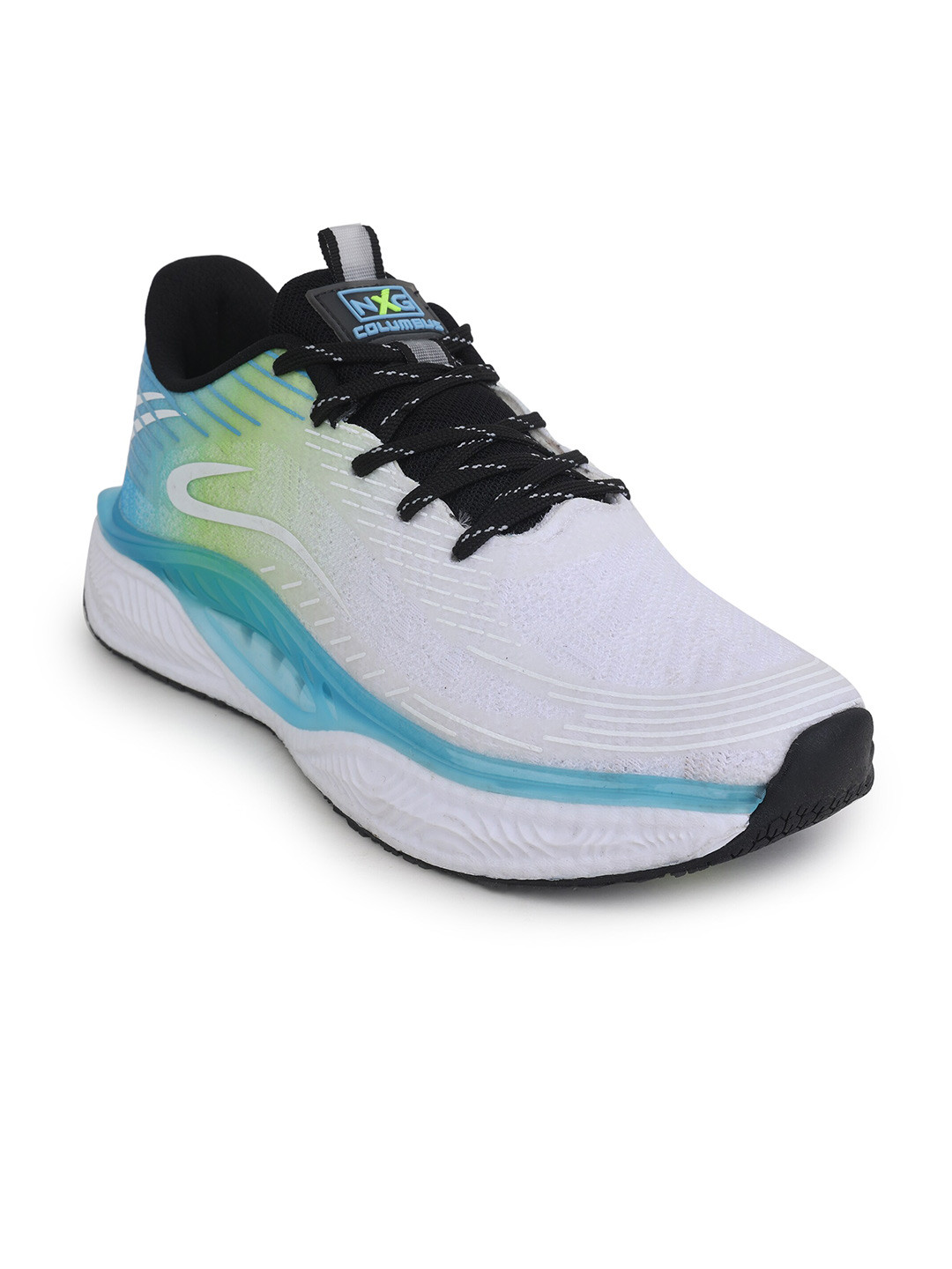 

Columbus Men Mesh Running Shoes, Green