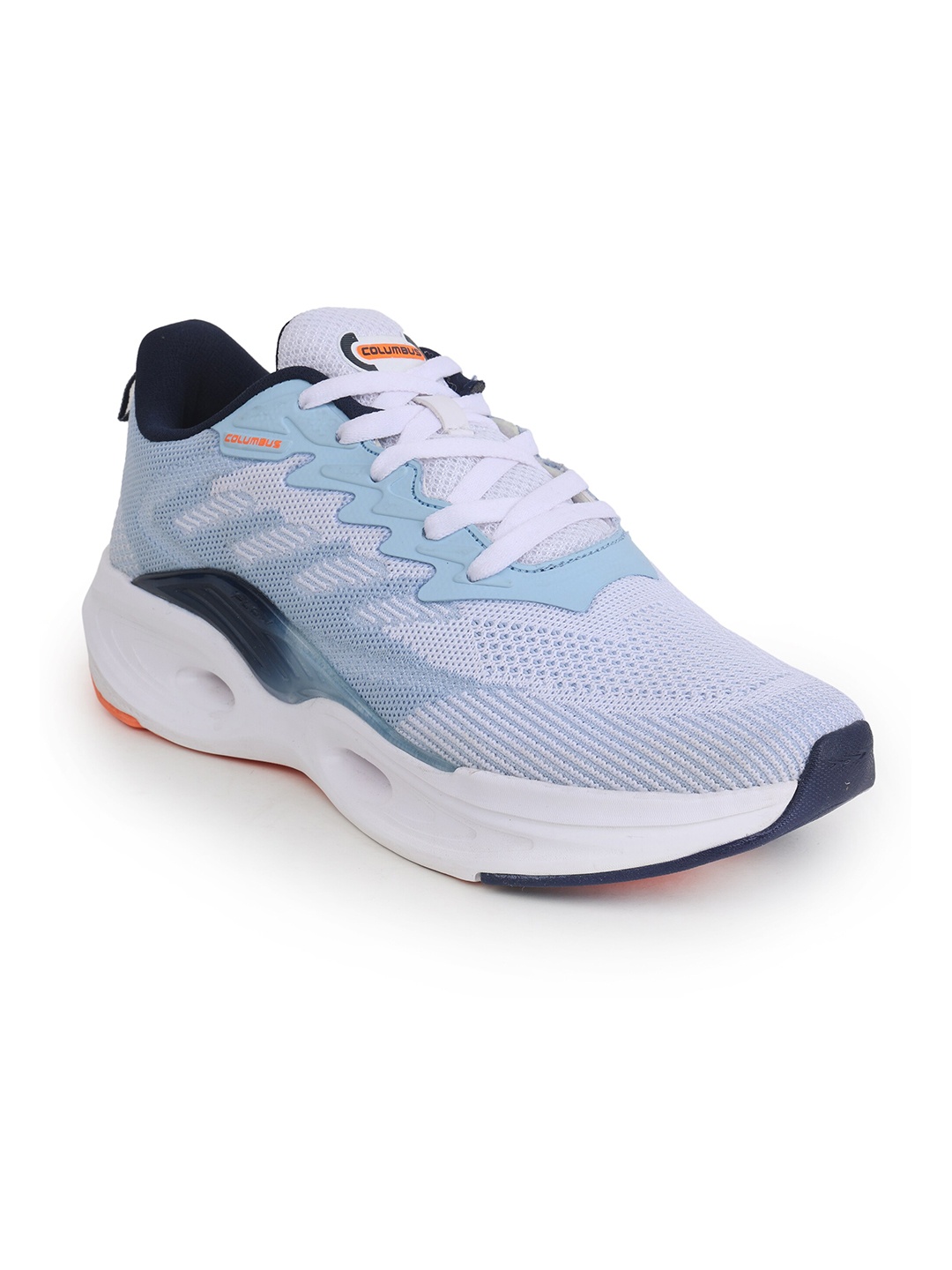 

Columbus Men Mesh Running Shoes, White