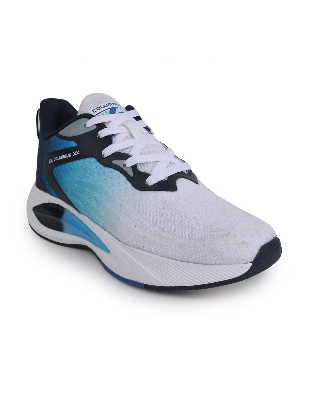 

Columbus Men Mesh Running Shoes, White