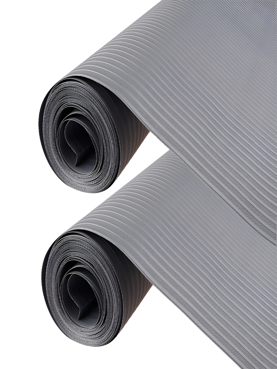 

Kuber Industries Grey 2 Pcs Non-Slip Shelf Liner