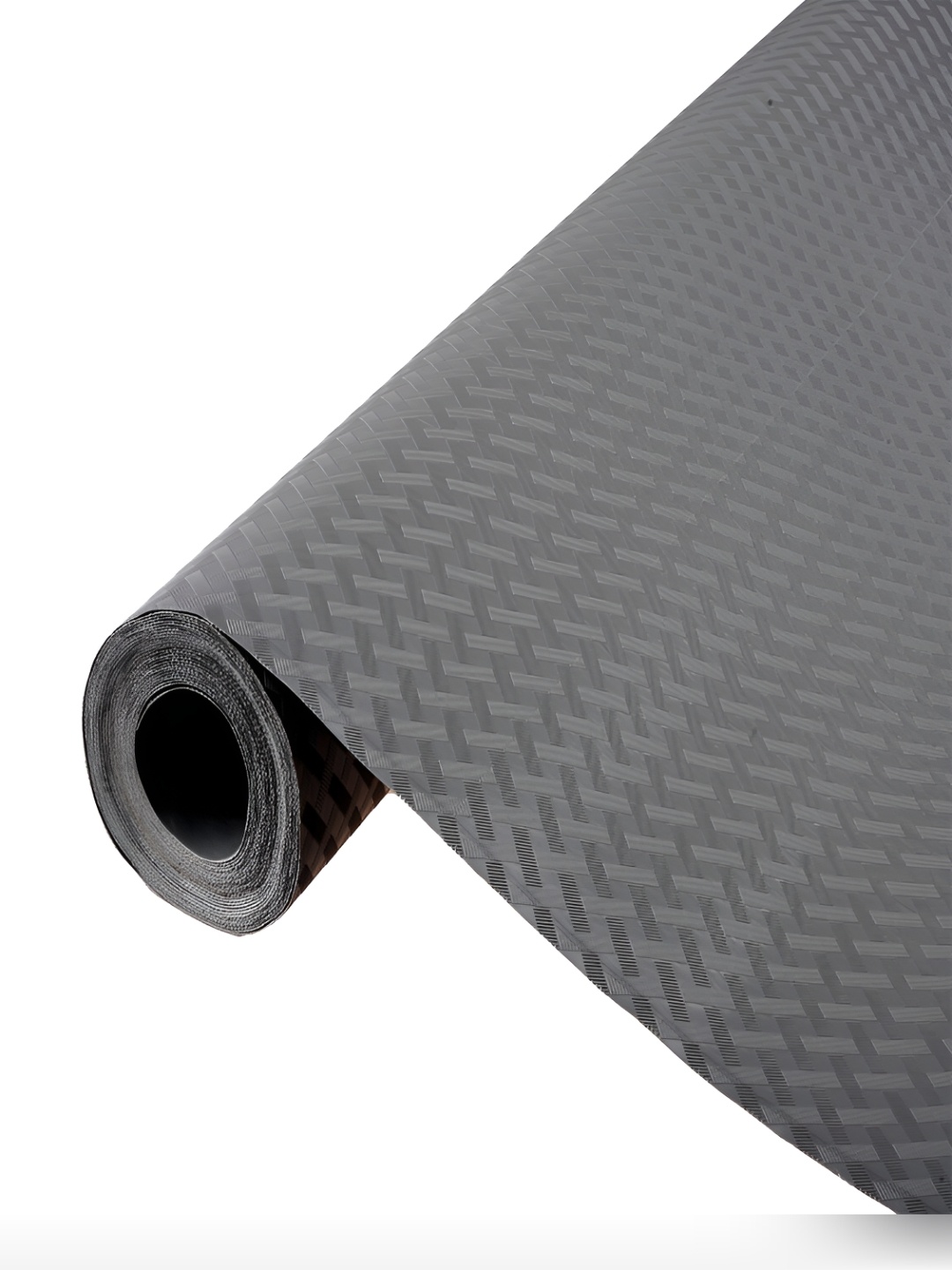 

Kuber Industries Grey Self Design Anti skid Shelf Liner Organisers