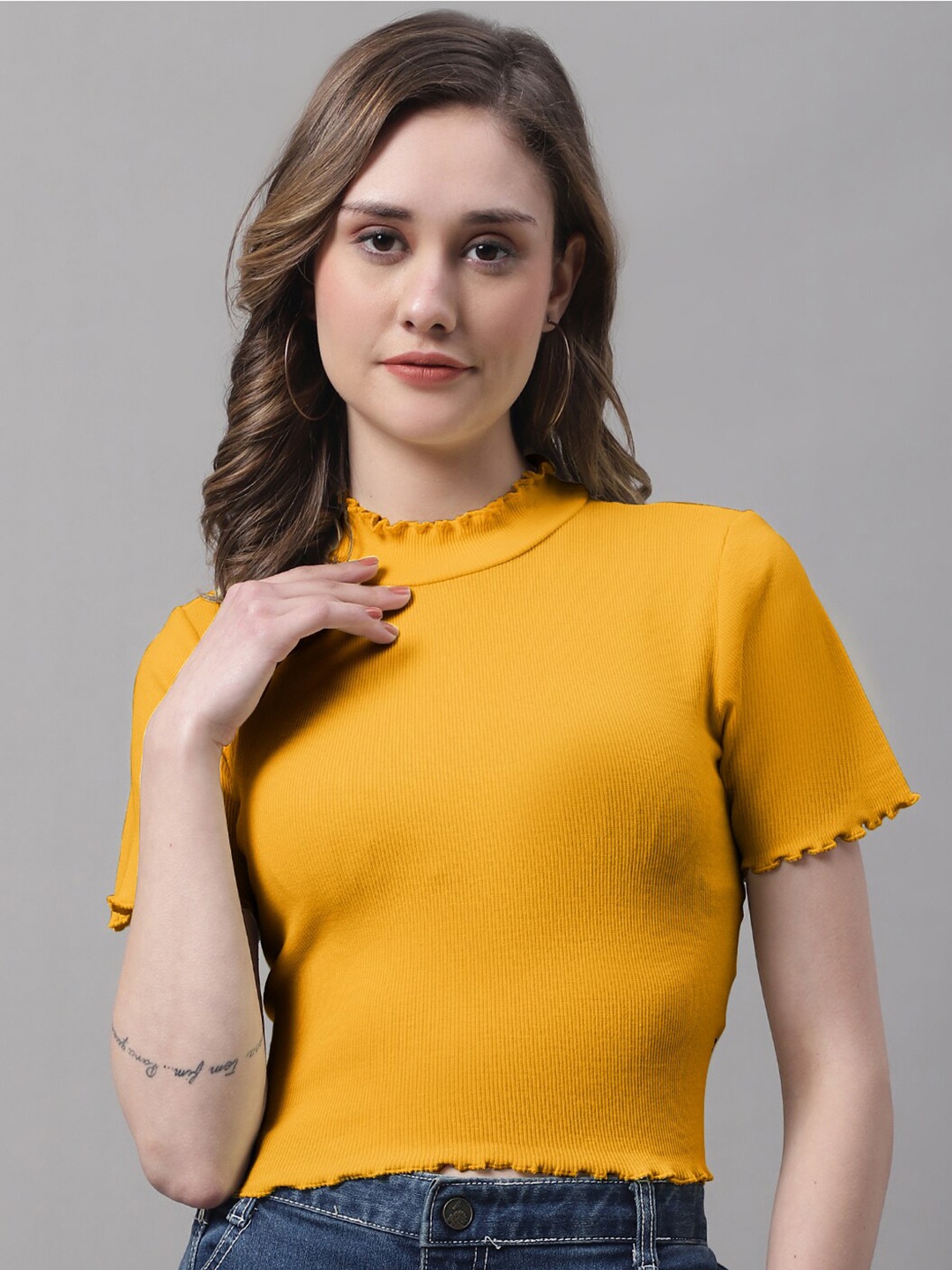 

FBAR Cotton Top, Mustard