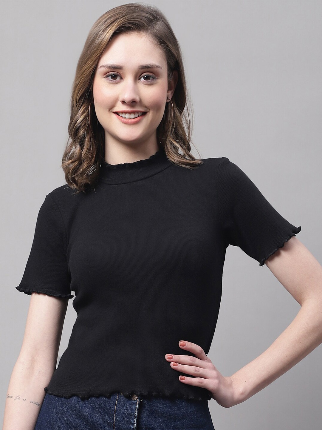 

FBAR Cotton Top, Black