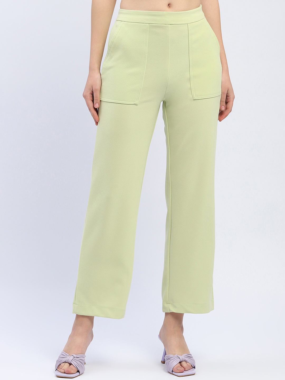 

Madame Women Trousers, Green