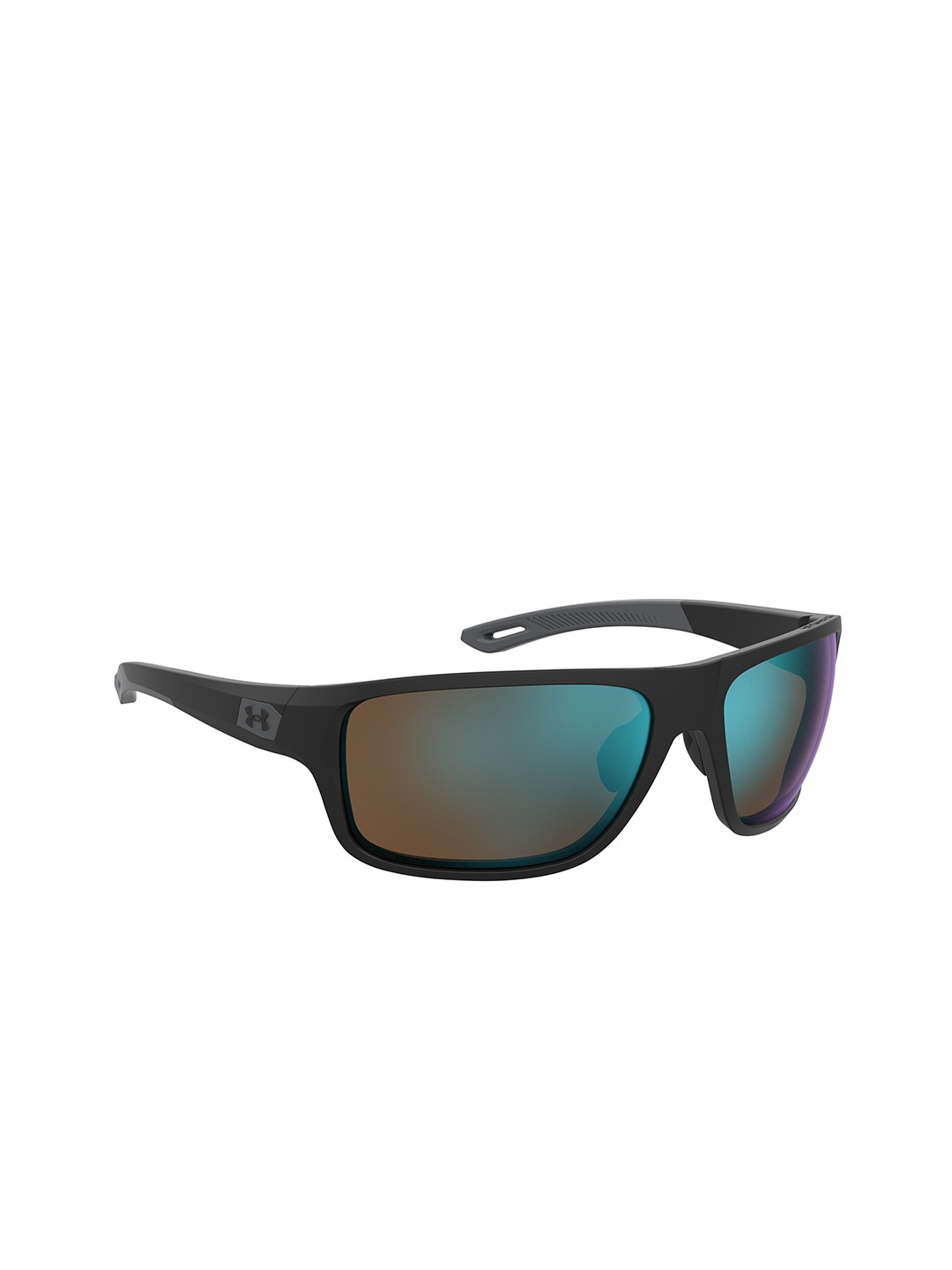 

UNDER ARMOUR Men UV Protected Matte Rectangular Sunglass UA 0004/S, Blue