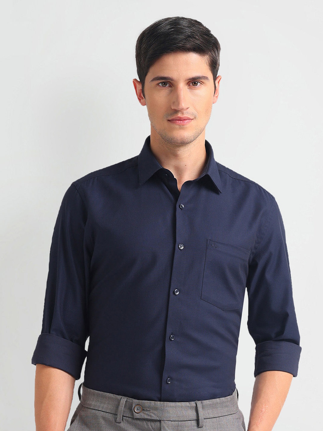 

Arrow Men Opaque Formal Shirt, Blue