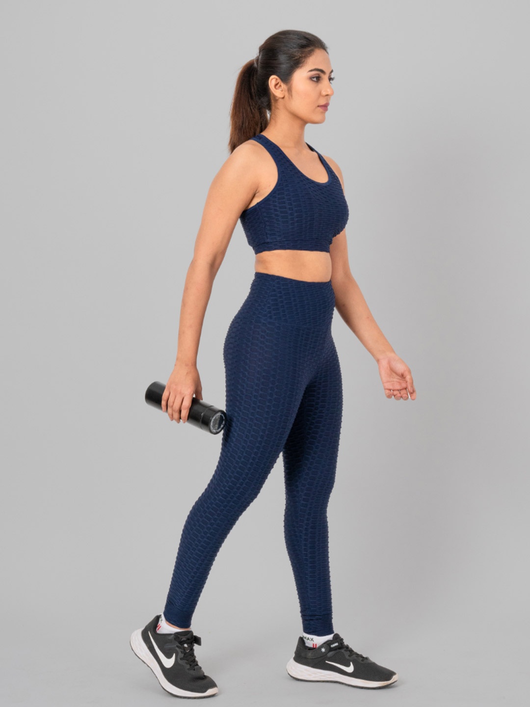 

THEFITTHEORY Bra Full Coverage, Navy blue