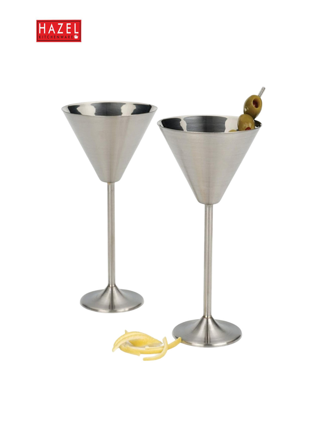 

HAZEL Unisex Silver Bar and Drinkware