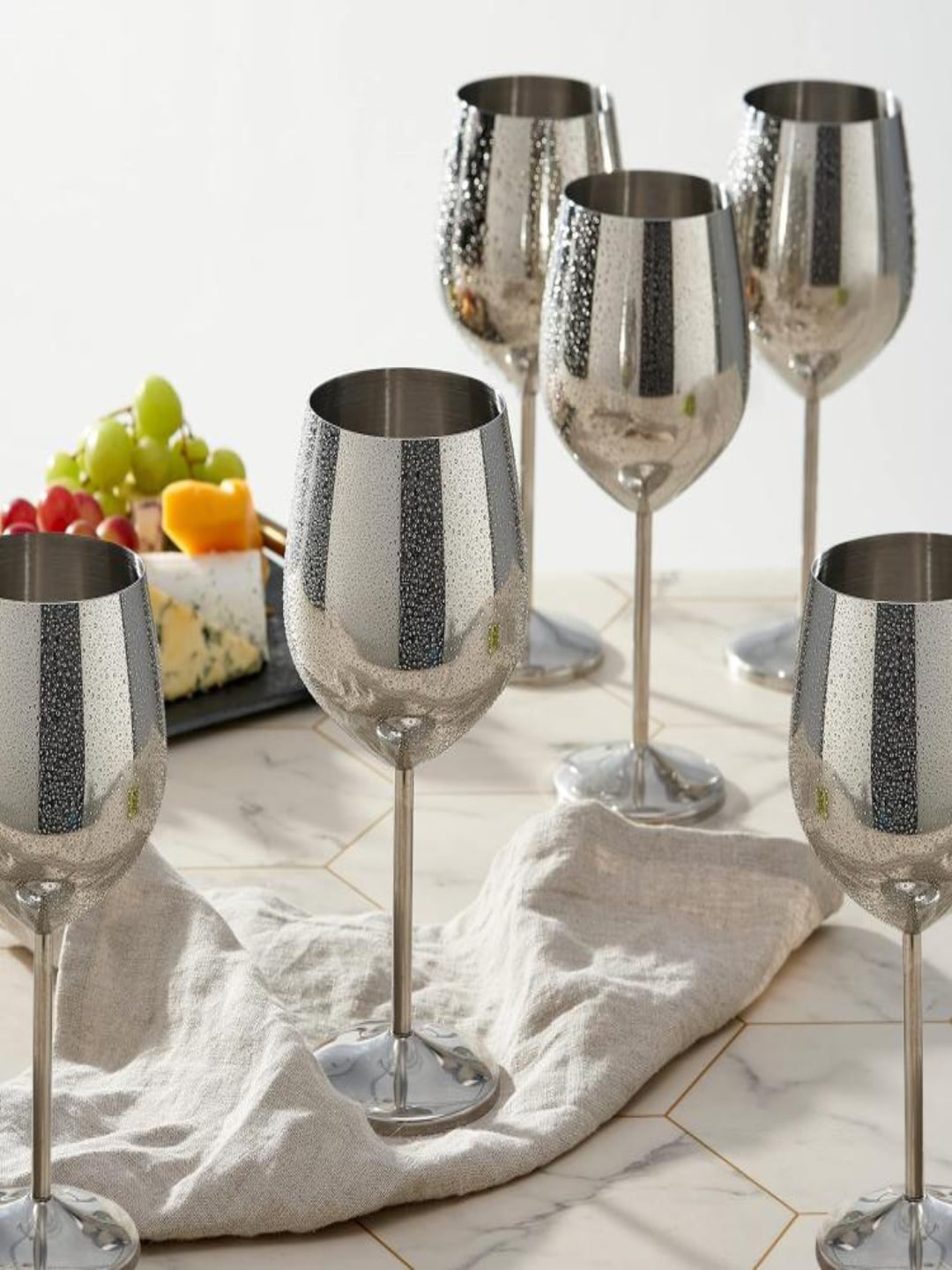 

HAZEL Unisex Silver Bar and Drinkware