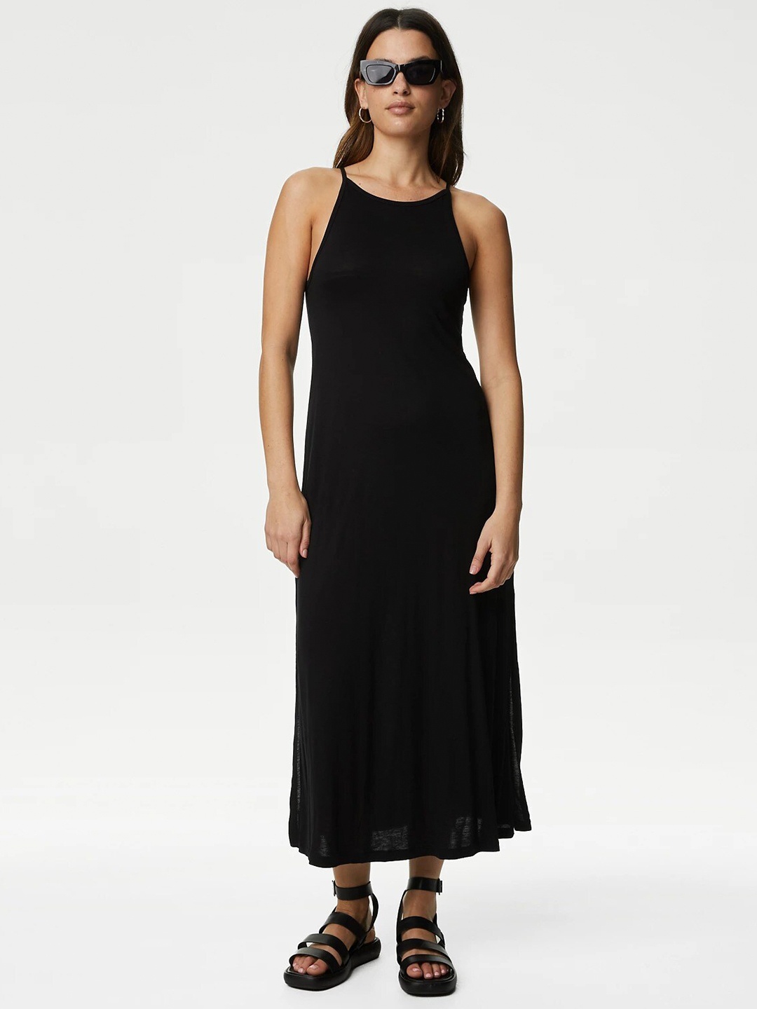 

Marks & Spencer Maxi Midi Dress, Black