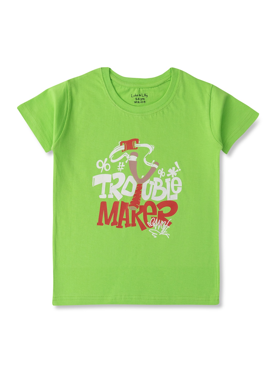 

Luke & Lilly Boys Printed T-shirt, Green